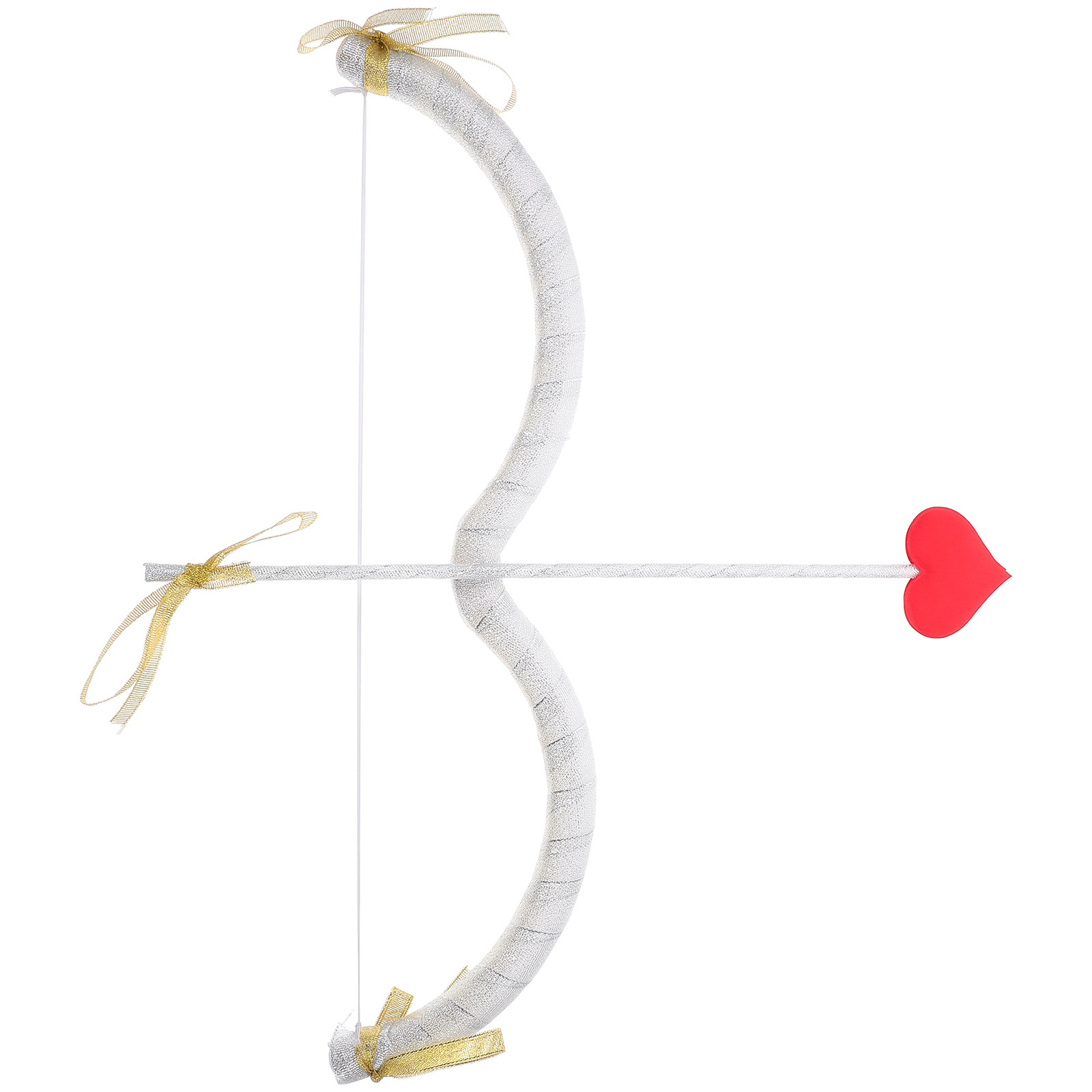 Easy Cosplay Prop - 1 Set Cupido-Bogen-Pfeil-Kostümzubehör aus Schaumstoff, leicht