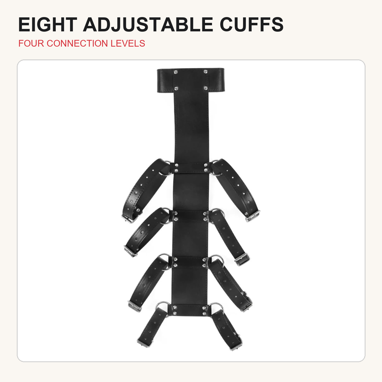 Verstellbares Rücken-Fesselung – D Ring Strap Bewertung und Preis